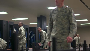 Air Force Basic Training- Details, bedmaking, dust downs