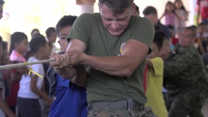 Balikatan 2019: Philippine Army, U.S. Marines Hold Community Relations Event for Children at Don Eulogio Luistro Elementary School