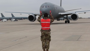 KC-46A Pegasus Total Force Formation Flight