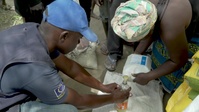How Some Of The Humanitarian Aid Transported By U.S. Military Is Distributed By The World Food Programme