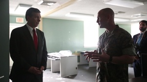 North Carolina Governor Roy Cooper Conducts Initial Command Visit of Camp Lejeune & New River