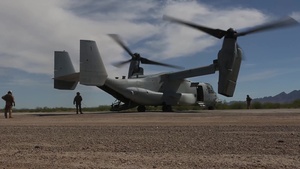 Marines Conduct Osprey Flight Operations During WTI 2-19