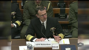 Navy Officials Brief House Committee on Fiscal Year 2020 Budget Request