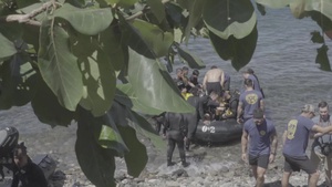 Balikatan 2019: Navy Divers conduct an underwater diving exercise