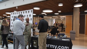 MAJ Cornelius, AMRG at NU Cyber Day