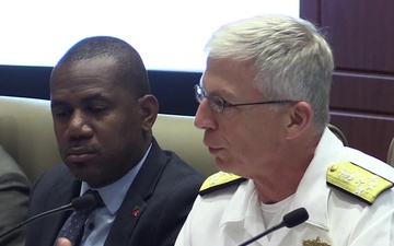 Commander of U.S. Southern Command Adm. Craig Faller at Resiliency Partnership
