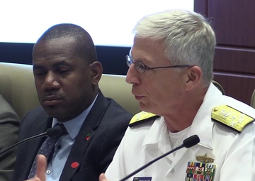 Commander of U.S. Southern Command Adm. Craig Faller at Resiliency Partnership