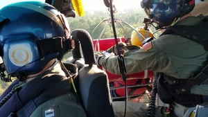 Coast Guard rescues people, dogs from Florence floodwaters