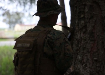 GCE rehearses patrol tactics