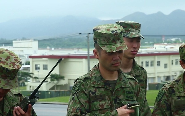 JGSDF and 31st MEU put in reps coordinating supporting-arms fire