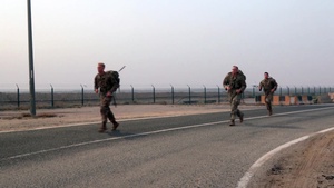 Service Members Compete in GAFB Ruck March at Camp Arifjan