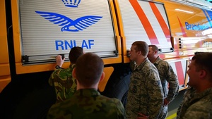 BROLL: 148FW Fire Fighters Participate in Frisian Flag 2019