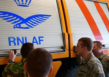 BROLL: 148FW Fire Fighters Participate in Frisian Flag 2019