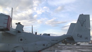 VMM-261 Marine receives Maintenance Marine of the year award