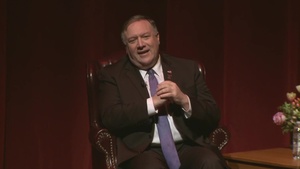 Secretary Pompeo Delivers Remarks at Texas A&M University as Part of the Wiley Lecture Series