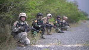 Officer Candidates from Indonesia attend training in Hawaii with ROTC and National Guard OCS