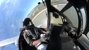 A-10 Demonstration Team performs during Wings Over South Texas air show