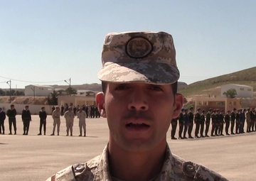 NCO Exchange between U.S. Army and Jordan Armed Forces (B-Roll)