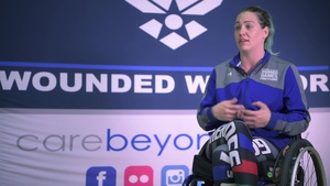 2019 Air Force Warrior Games Team Interview with Retired Senior Airman Karah Behrend
