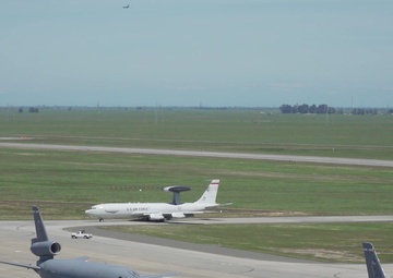 AWACS Arrive at Travis AFB