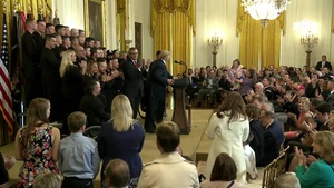 President Trump Delivers Remarks at the Wounded Warrior Project Soldier Ride