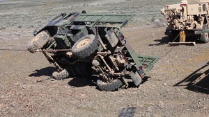 Washington Guardsmen receive wheel recovery training