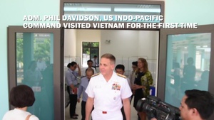INDO-PACOM Commander at Khanh Hoa Hospital Ribbon Cutting Ceremony