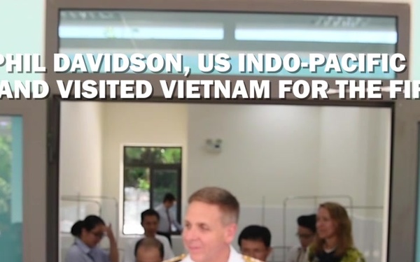 INDO-PACOM Commander at Khanh Hoa Hospital Ribbon Cutting Ceremony