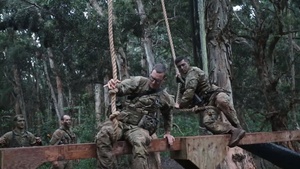 Soldiers Participate in Jungle Operations Training Course