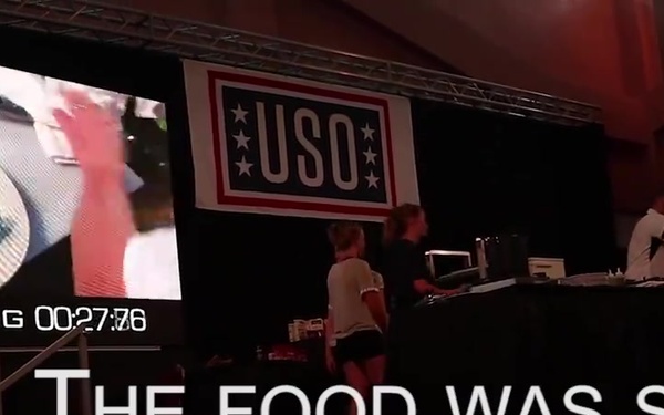 Robert Irvine Visits Aviano