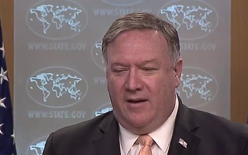 Secretary Pompeo Delivers Remarks to the Media