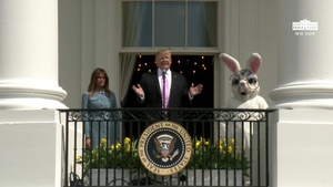 President Trump and The First Lady Host the White House Easter Egg Roll