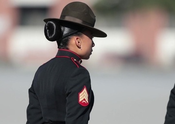 November Company Becomes First Company to Graduate in New Female Dress Blue Coat