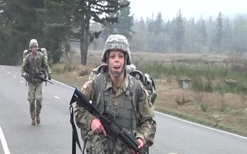 Army Reserve Birthday wishes during ARMEDCOM Best Warrior Competition on Fort Lewis, Washington