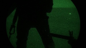 Marines Conduct an MV-22 Night Tail Gunnery Certification WTI 2-19