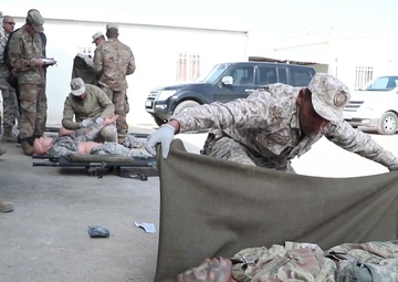 National Guard and JAF Share Combat Casualty Care Procedures
