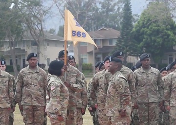 569th Quartermaster Company Activation Ceremony