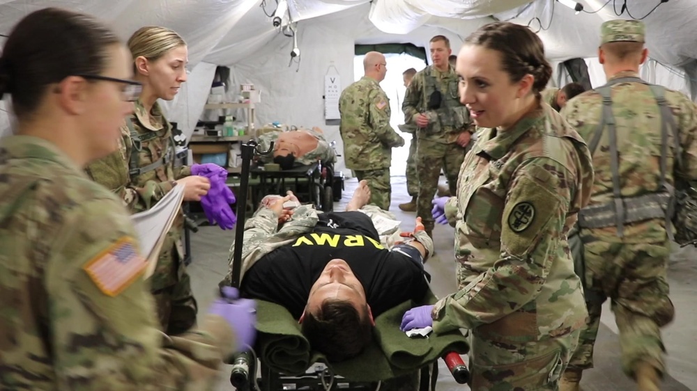 DVIDS - Video - BACH, 586th Field Hospital Soldiers Hone Essential ...