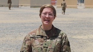 Spc. Gabriella Hales