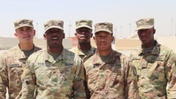 Sgt. Thatrian Rouse Pfc. Vasante Williams Pvt. Ramario Garrett Pvt. Antonio Reaux Spc. Matthew Torres