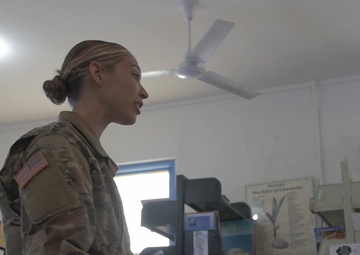 U.S. Army Medical Outreach Team visits the Palauan State of Angaur