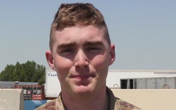 Mother's Day Shoutout: 2LT Stephen Uphus