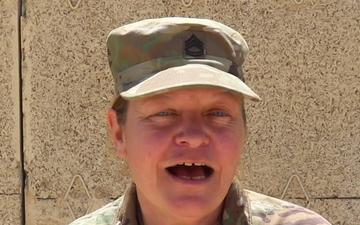 SFC. Pamela J. Stenman Shoutout