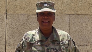 Sgt. Maj. Maneasseaha Bartimus Shoutout
