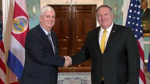 Secretary Pompeo Meets with Costa Rican Foreign Minister Manuel Ventura