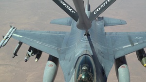 28th EARS Refuels U.S. and Iraqi F-16 Fighting Falcons