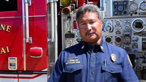 Battalion Chief Jason Onalles, Kauai Fire Department