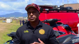 Training Capt. Tyrese Siale, Ocean Safety and Lifeguard Services