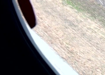 Aerial view of Clear Creek Levee Apr. 17, 2019