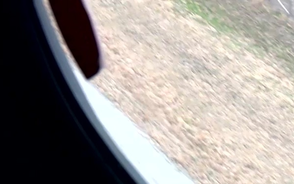 Aerial view of Clear Creek Levee Apr. 17, 2019